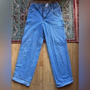 Vintage Guess Cargo Blue Jeans